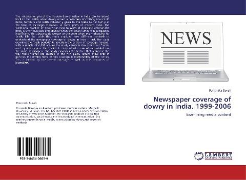 Newspaper coverage of dowry in India, 1999-2006