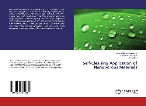 Self-Cleaning Application of Nanoporous Materials