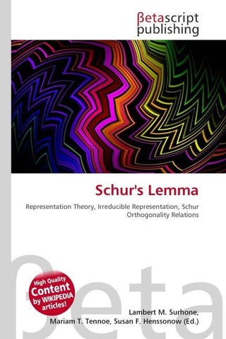 Schur's Lemma