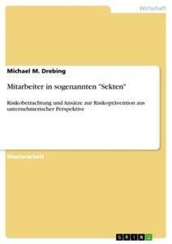 Mitarbeiter in sogenannten "Sekten"