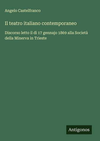 Il teatro italiano contemporaneo