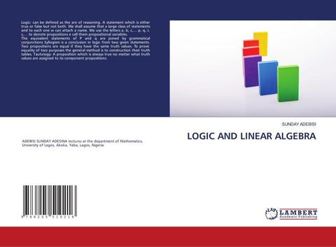 LOGIC AND LINEAR ALGEBRA