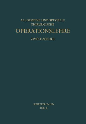 Die Operationen an den Extremitäten