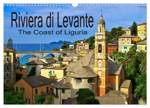 Riviera di Levante The Coast of Liguria (Wall Calendar 2026 DIN A3 landscape), CALVENDO 12 Month Wall Calendar