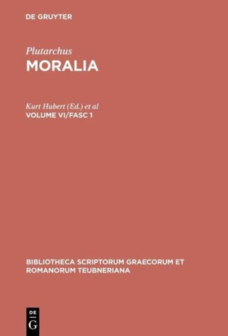 Plutarchus: Moralia / Moralia