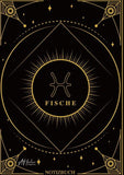 Edles Notizbuch Sternzeichen Fische | Designed by Alfred Herler