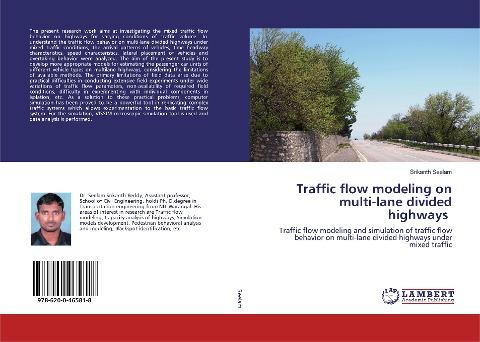 Traffic flow modeling on multi-lane divided highways
