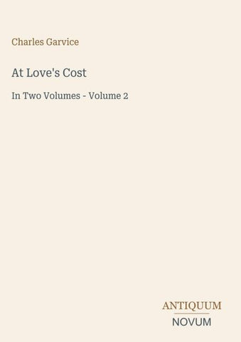 At Love's Cost