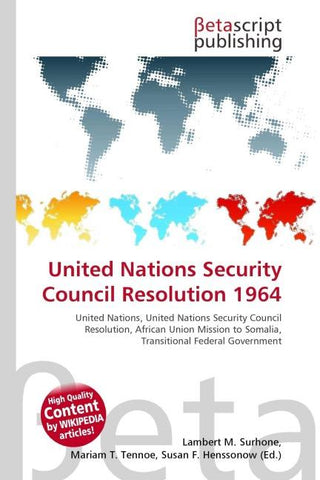 United Nations Security Council Resolution 1964