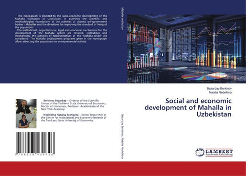 Social and economic development of Mahalla in Uzbekistan