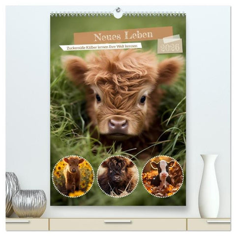 Neues Leben (hochwertiger Premium Wandkalender 2026 DIN A2 hoch), Kunstdruck in Hochglanz