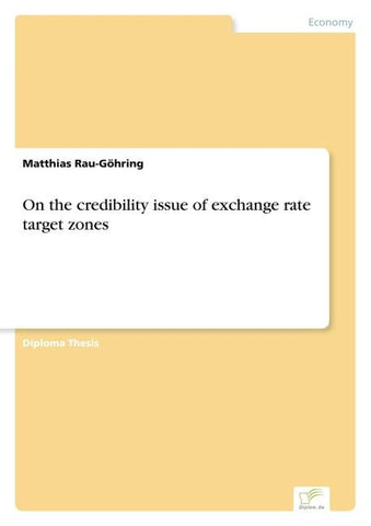 On the credibility issue of exchange rate target zones