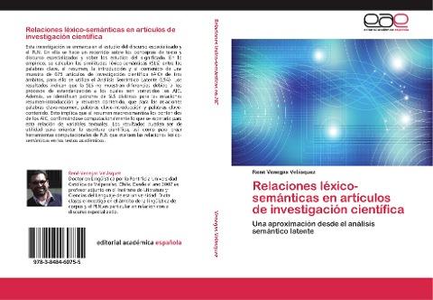 Relaciones léxico-semánticas en artículos de investigación científica