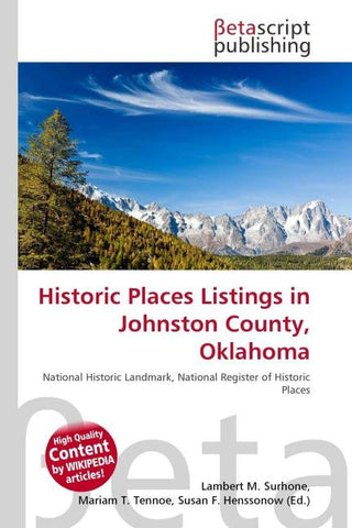 Historic Places Listings in Johnston County, Oklahoma