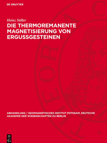 Die thermoremanente Magnetisierung von Ergussgesteinen