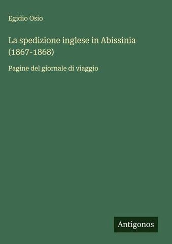 La spedizione inglese in Abissinia (1867-1868)