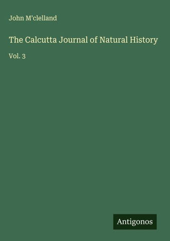 The Calcutta Journal of Natural History