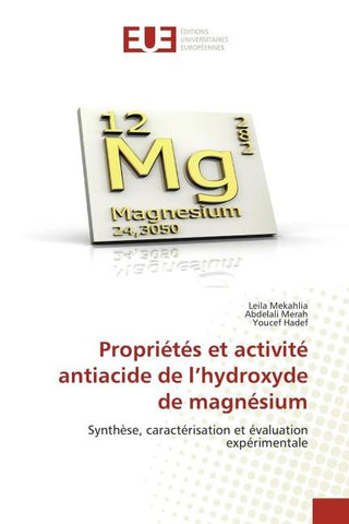 Propriétés et activité antiacide de l'hydroxyde de magnésium