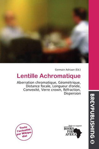 Lentille Achromatique