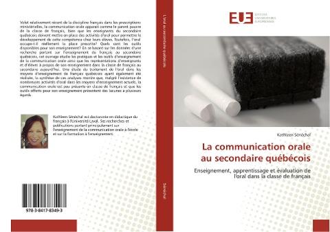 La communication orale au secondaire québécois