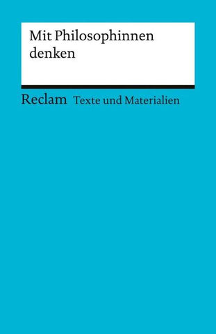 Mit Philosophinnen denken