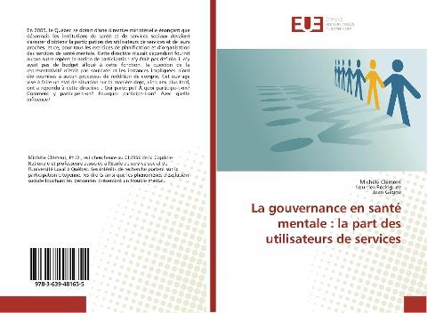 La gouvernance en santé mentale : la part des utilisateurs de services