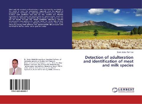 Detection of adulteration and identification of meat and milk species