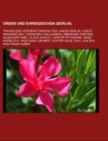 Orden und Ehrenzeichen (Berlin)