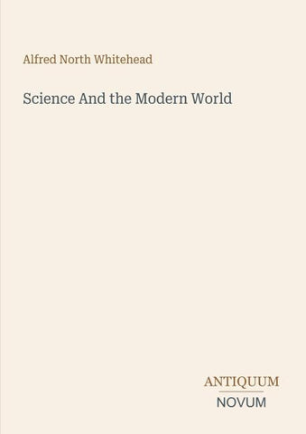 Science And the Modern World