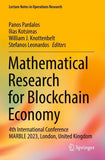 Mathematical Research for Blockchain Economy