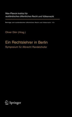Ein Rechtslehrer in Berlin