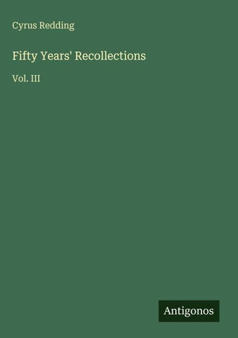 Fifty Years' Recollections