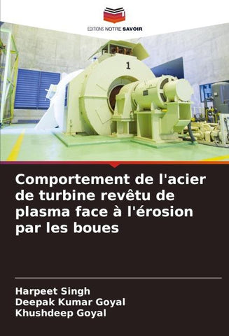 Comportement de l'acier de turbine revêtu de plasma face à l'érosion par les boues