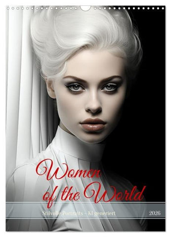 Woman of the World (Wandkalender 2026 DIN A3 hoch), CALVENDO Monatskalender