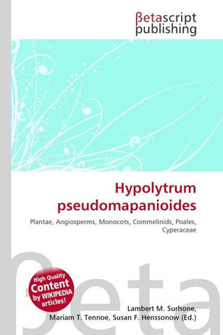Hypolytrum pseudomapanioides