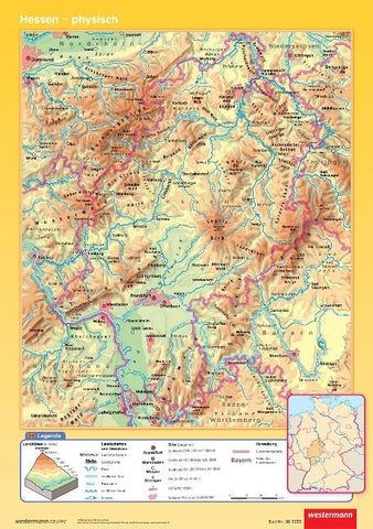 Posterkarten Geographie