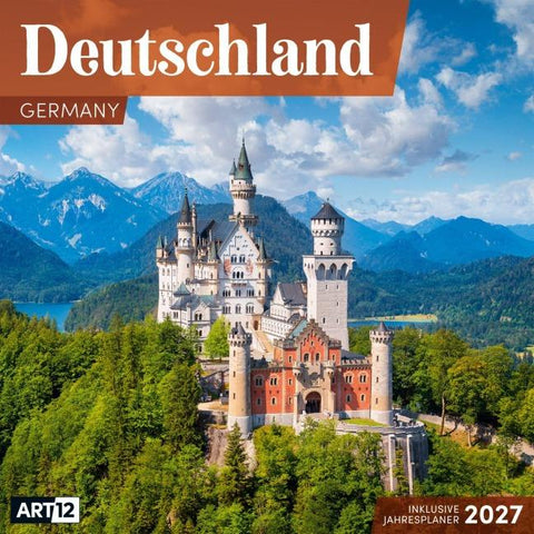 Deutschland Kalender 2027 - 30x30 - Art12