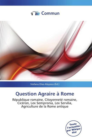 Question Agraire à Rome