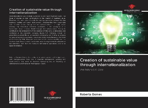 Creation of sustainable value through internationalization