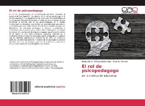 El rol de psicopedagogo