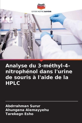Analyse du 3-méthyl-4-nitrophénol dans l'urine de souris à l'aide de la HPLC
