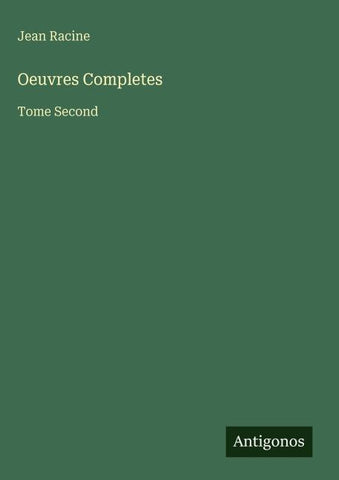 Oeuvres Completes