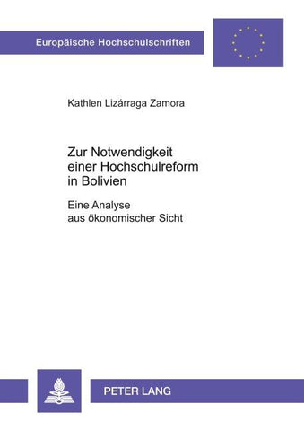 Zur Notwendigkeit einer Hochschulreform in Bolivien