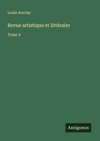Revue artistique et littéraire