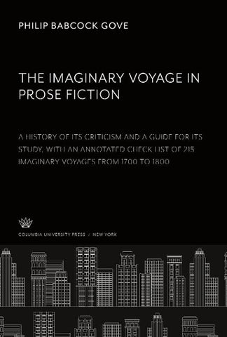 The Imaginary Voyage in Prose