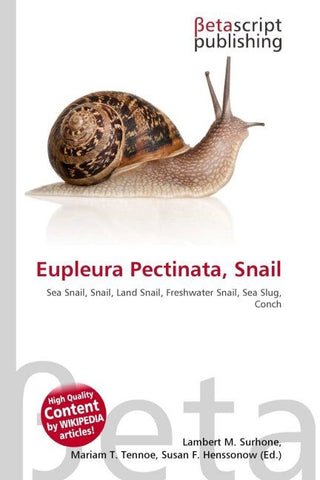 Eupleura Pectinata, Snail