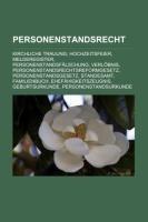 Personenstandsrecht