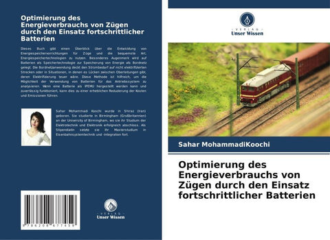 Optimierung des Energieverbrauchs von Zügen durch den Einsatz fortschrittlicher Batterien