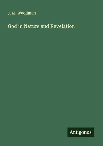God in Nature and Revelation