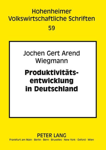 Produktivitaetsentwicklung in Deutschland